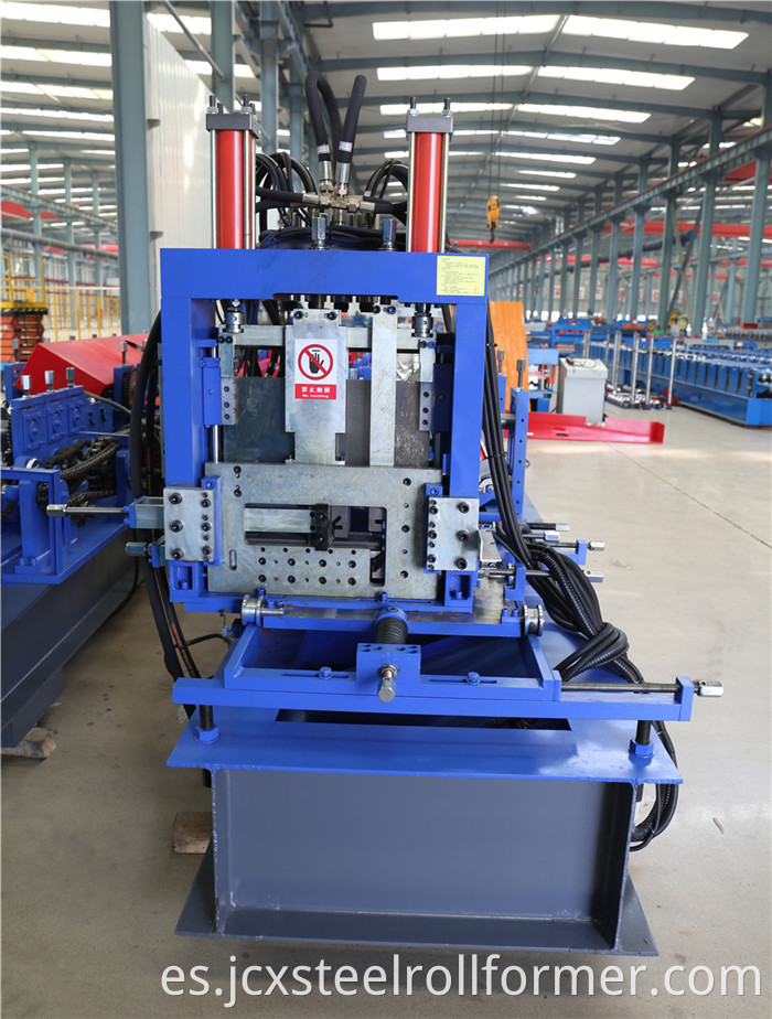 Fully-automatic C To Z Purlin Roll Forming Machine